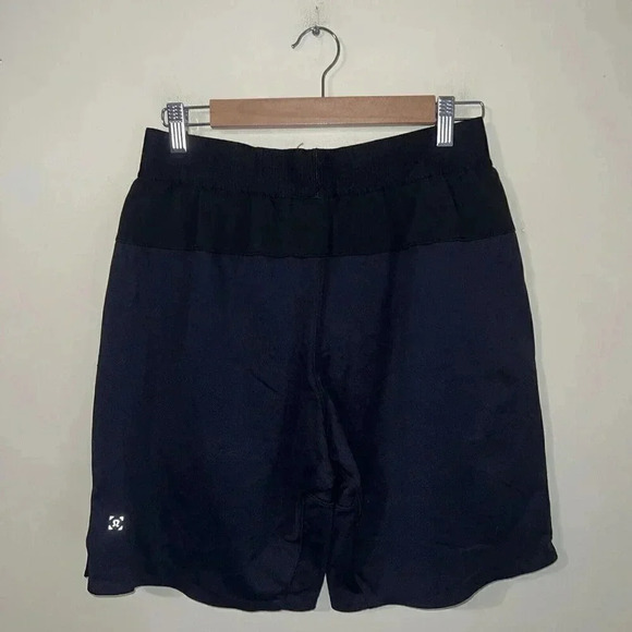 Lululemon Men’s Pace Breaker Cross Challenger Shorts Black Medium - Picture 2 of 3